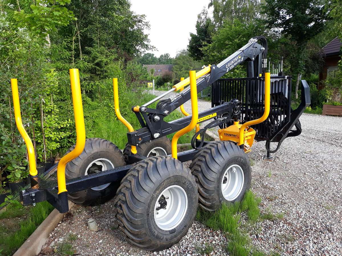Country T50/550, forestry trailers (self-loading)