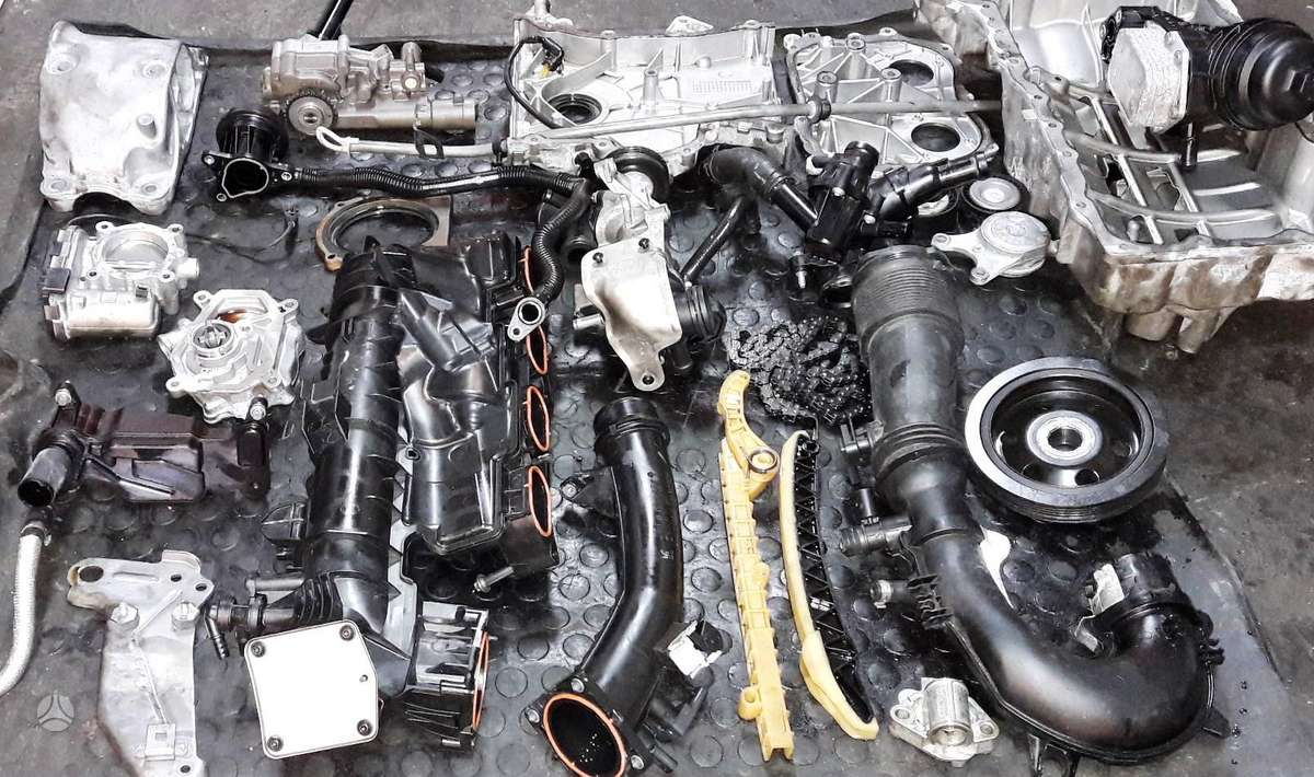Mercedes-Benz CLA klasė, M270, детали двигателя