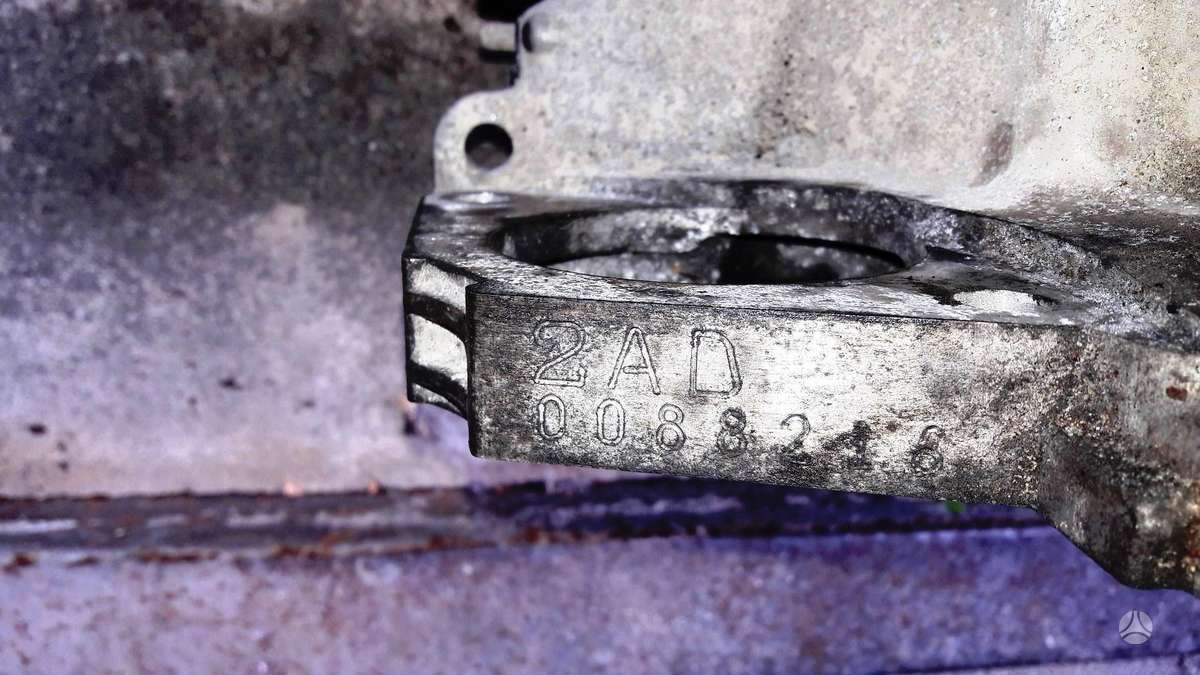 Toyota Corolla Verso, 2AD, variklio detalės