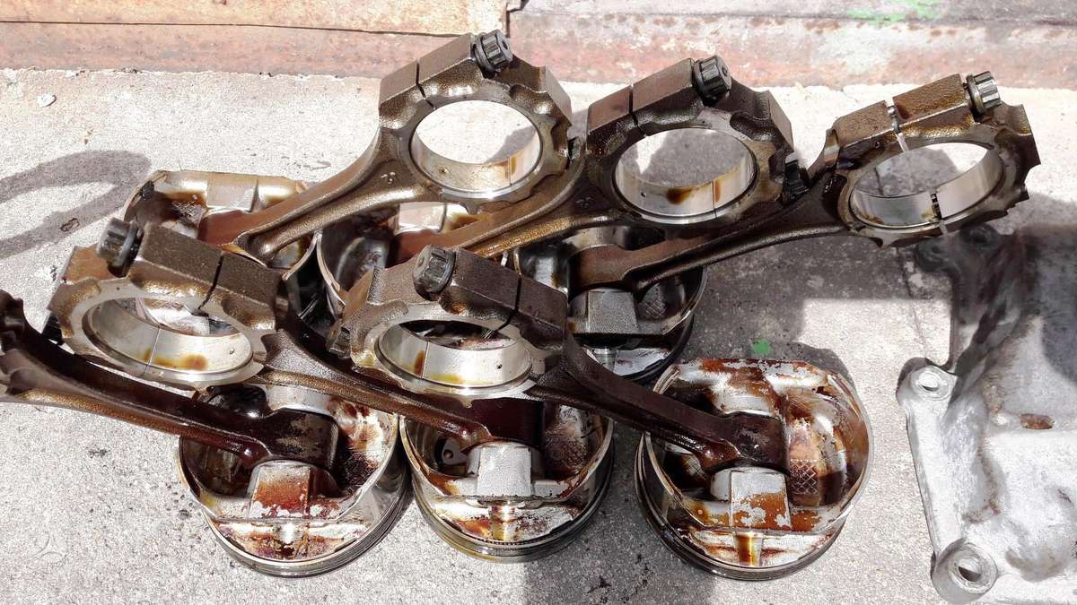 Toyota Highlander, 3MZ, variklio detalės