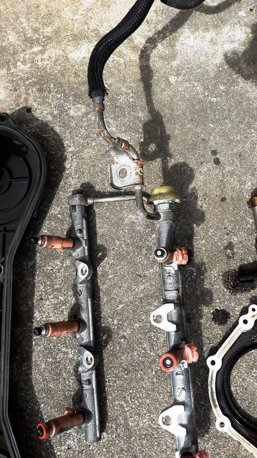 Toyota Highlander, 3MZ, variklio detalės