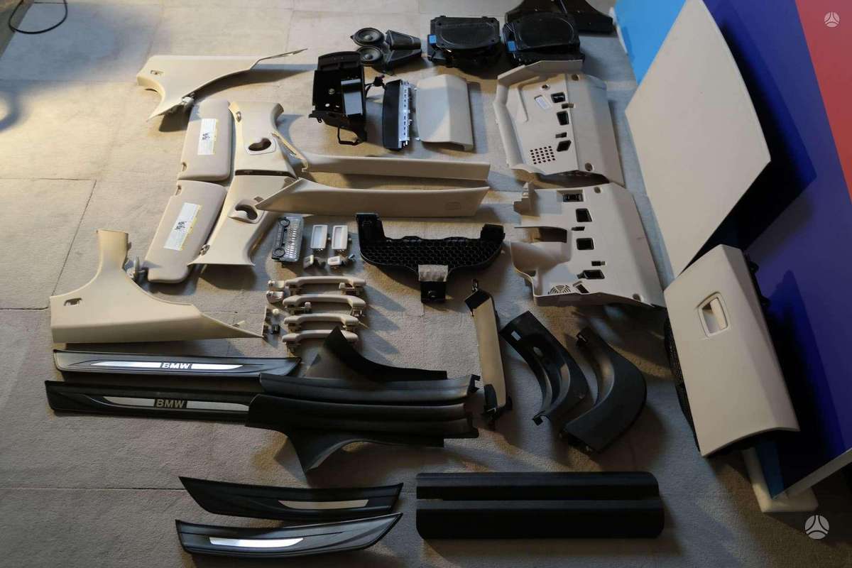 BMW 5 serija interior parts