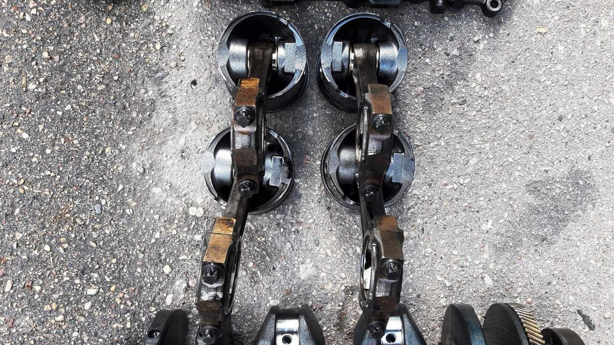 BMW 3 serija, M47D20 204D4, engine parts