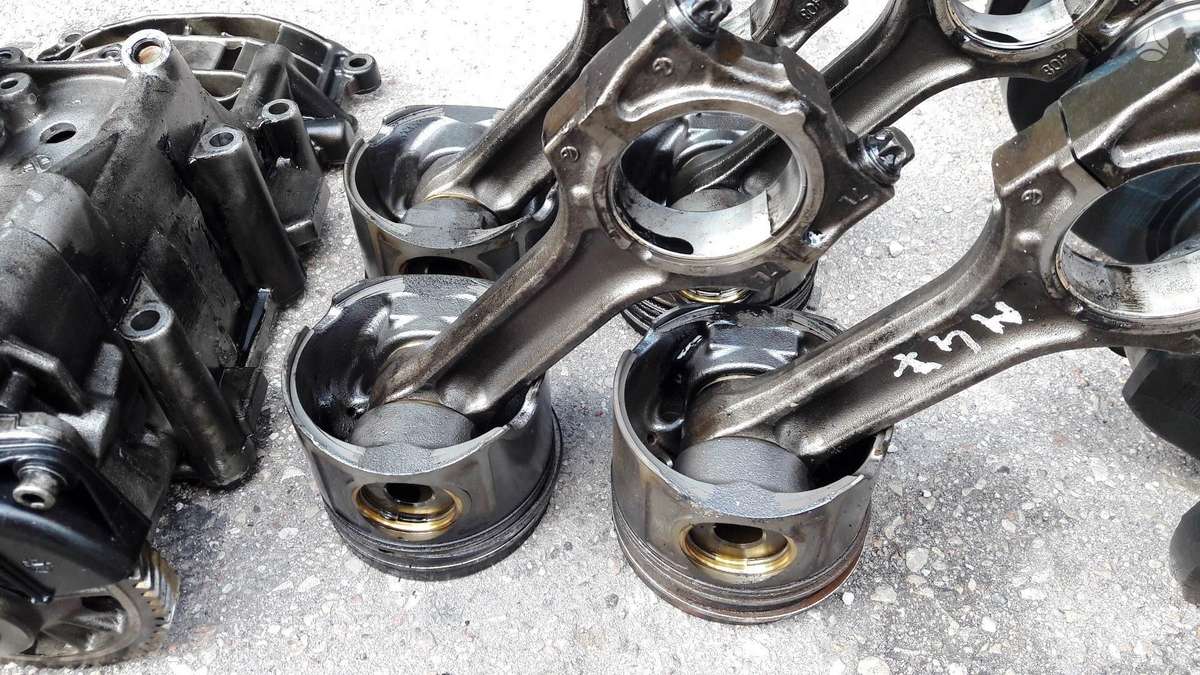 BMW 5 serija, M47D20 204D4, детали двигателя