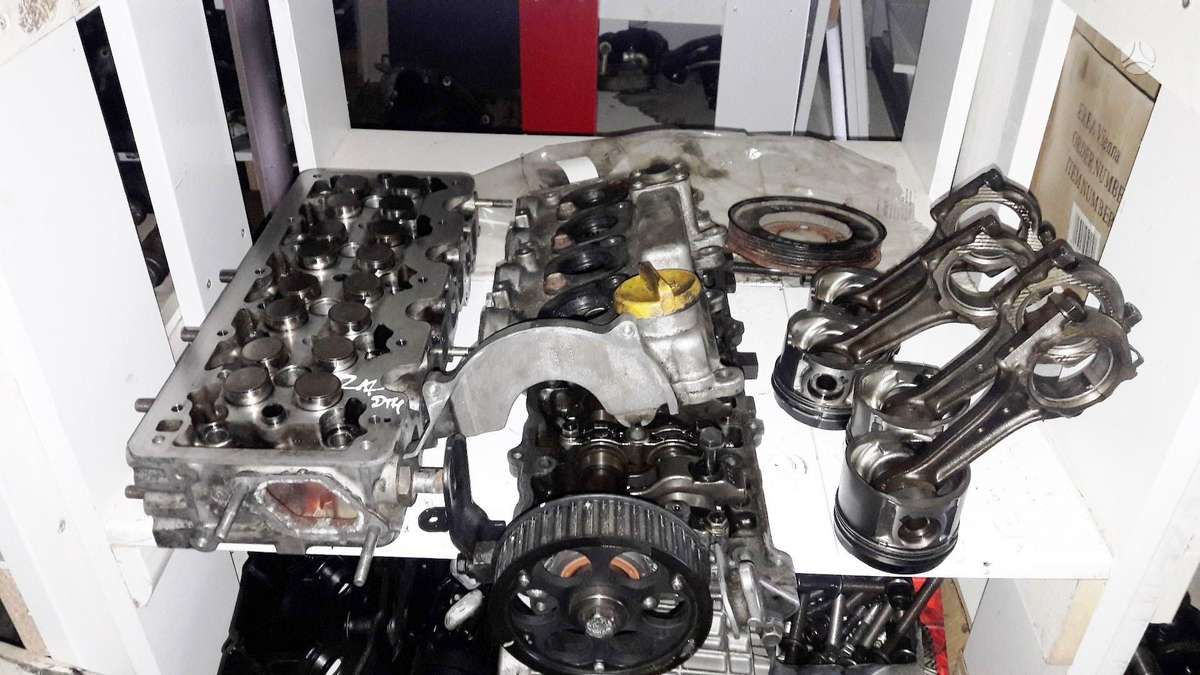 Opel Zafira, Z17DTH, variklio detalės
