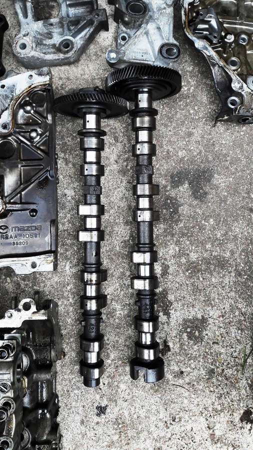 Mazda 6, R2AA MZR-CD, dzinēja detaļas