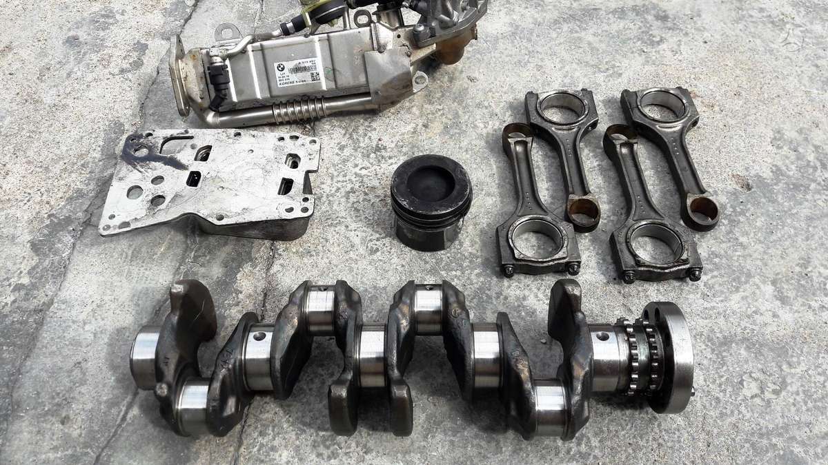 BMW 3 serija, N47, engine parts