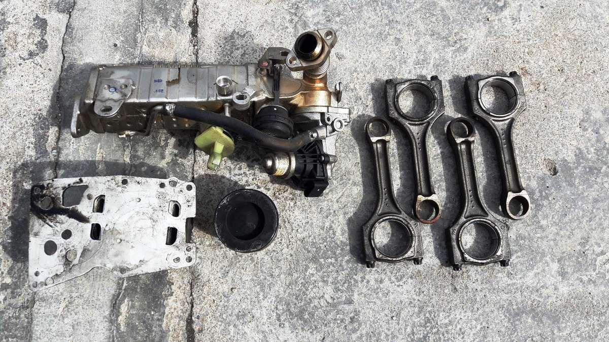 BMW 3 serija, N47, engine parts