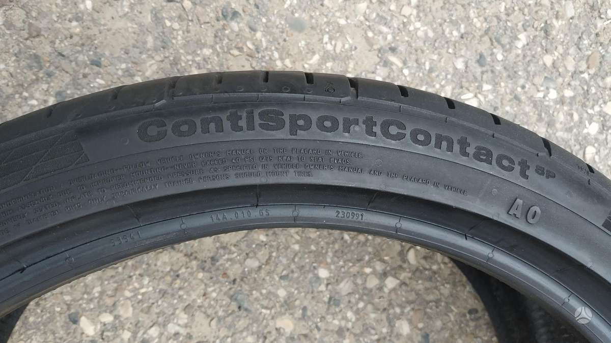 Continental, summer 235/35 R19