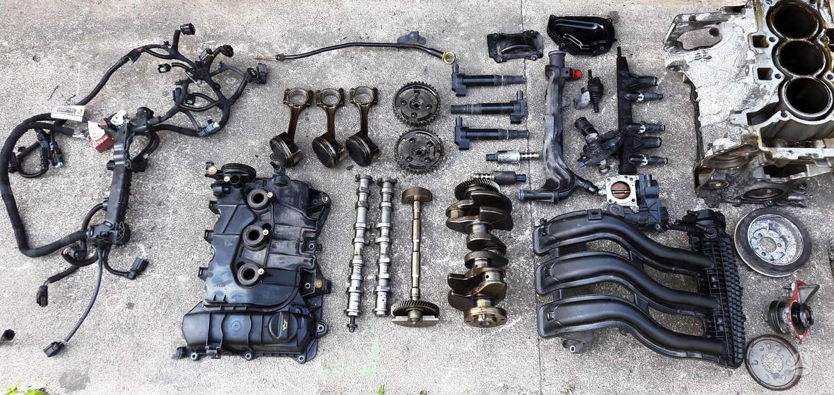 Peugeot 108, HM01, engine parts