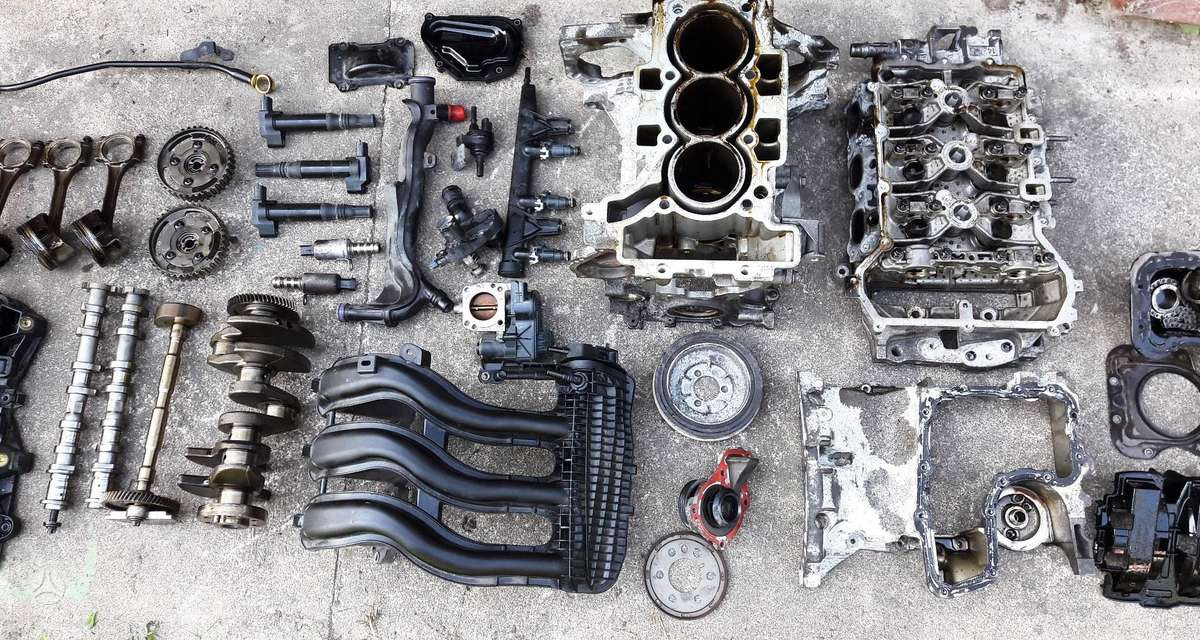 Peugeot 108, HM01, engine parts