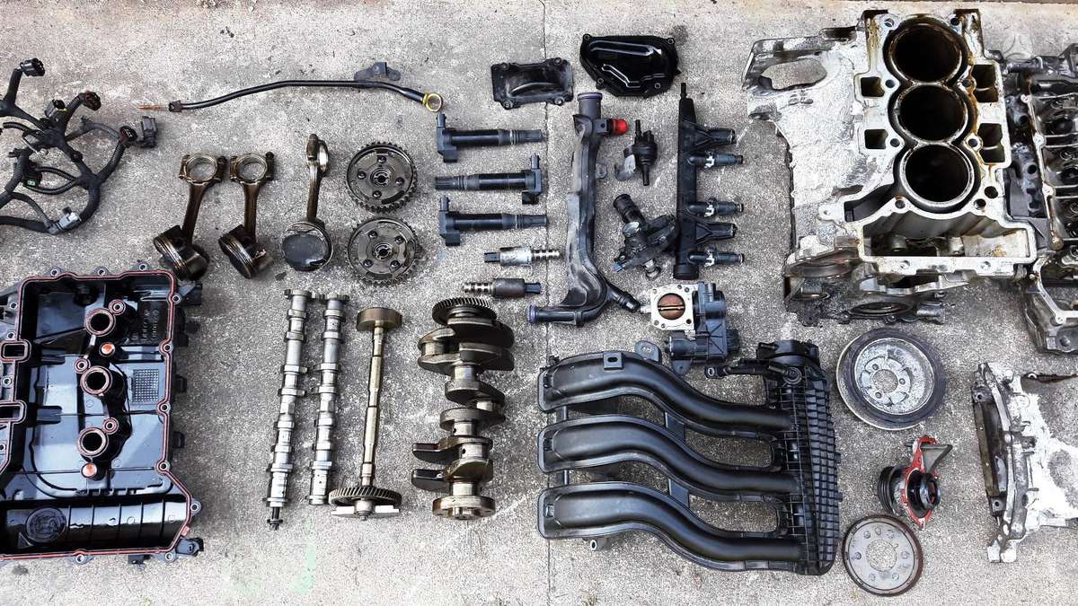 Peugeot 208, HM01, variklio detalės
