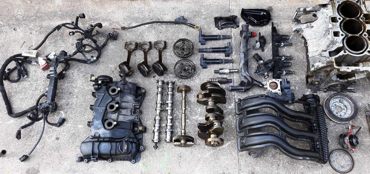 Peugeot 208, HM01, variklio detalės