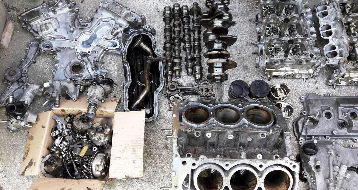 Lexus IS 250, 4GR, variklio detalės