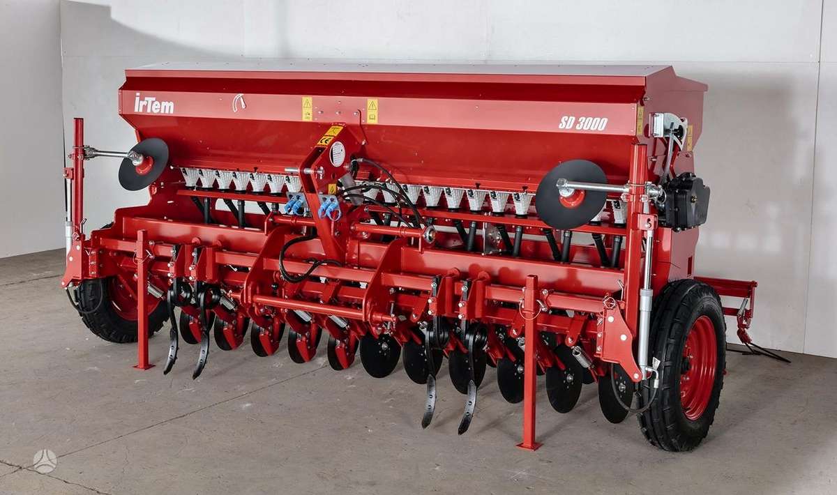 IrTem Diskinės sėjamosios, seeders, planters