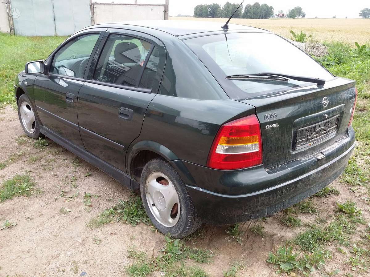 Opel Astra dalimis. Europa dalimis