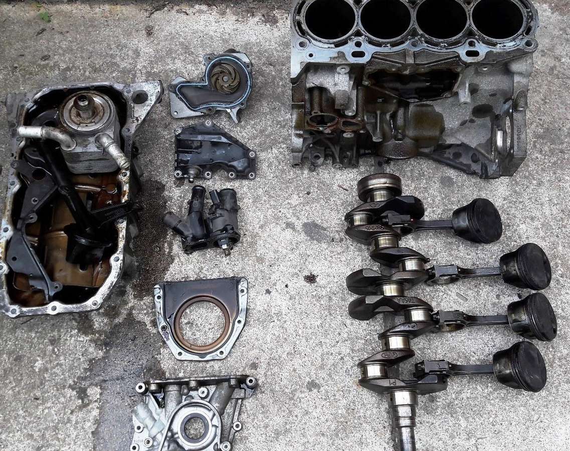 Ford Focus, HXDA, variklio detalės