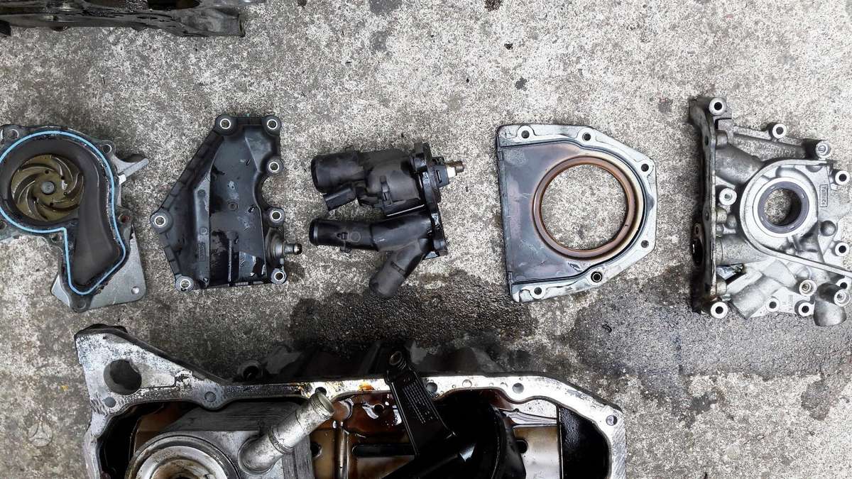 Ford C-MAX, HXDA, variklio detalės