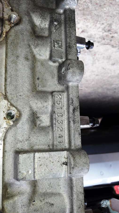 Opel Antara, Z22D1, variklio detalės