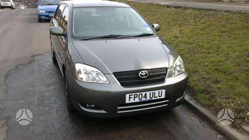 Toyota Corolla rezerves daļās