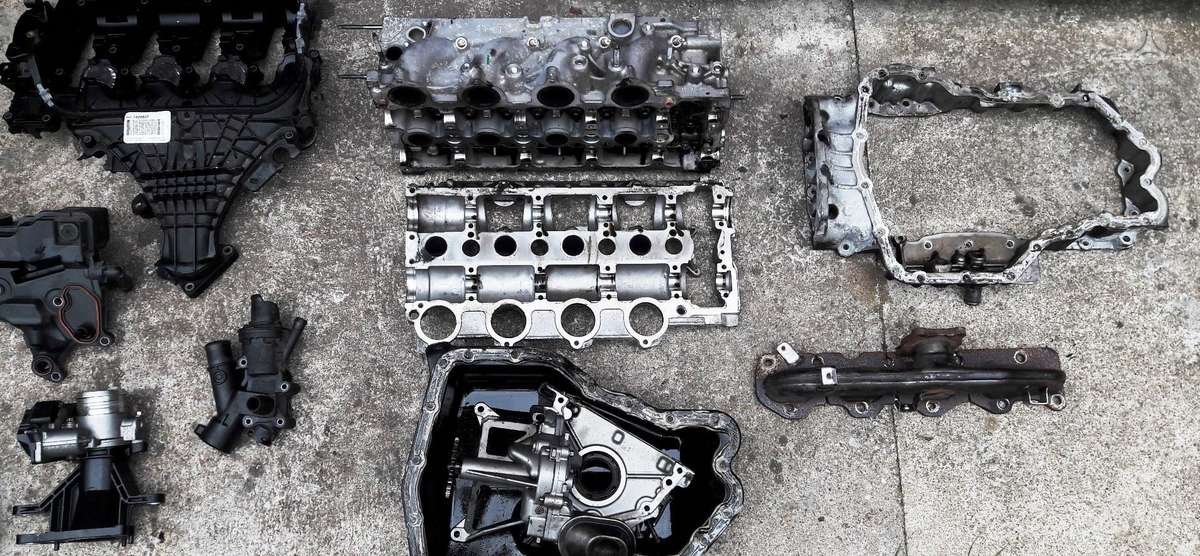 Ford Mondeo, UFWA, engine parts