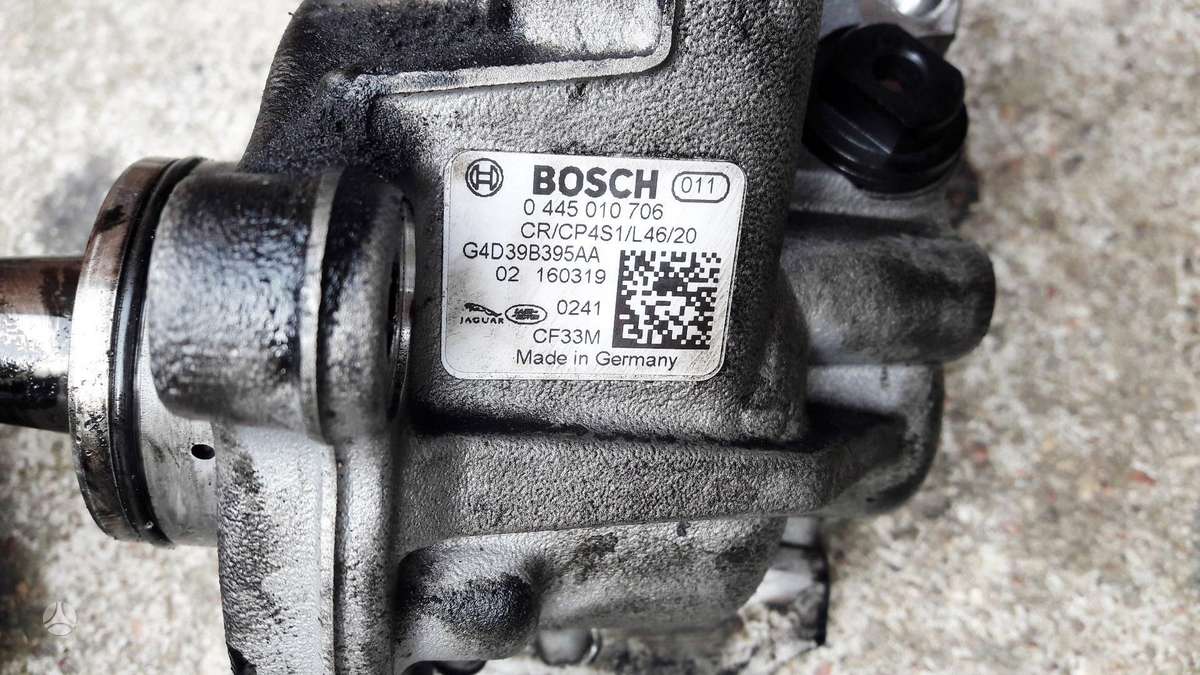 Jaguar E-Pace, 204DTD, engine parts