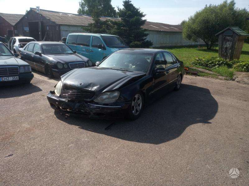 Mercedes-Benz S klasė по частям