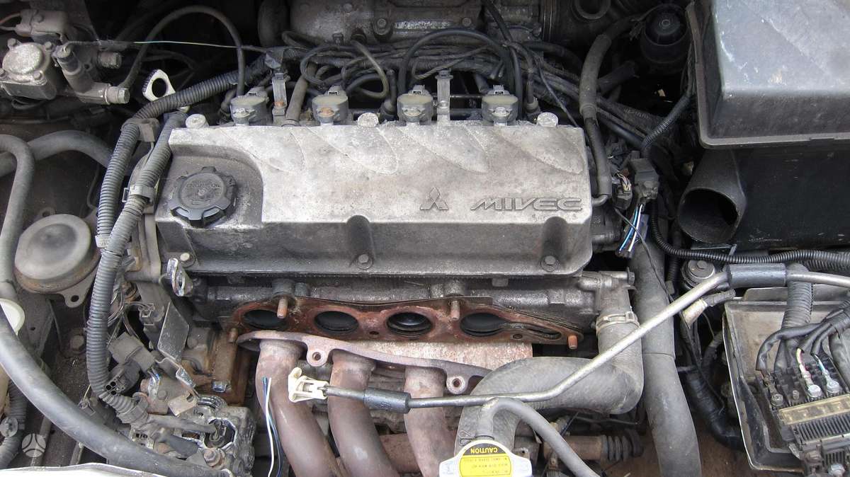 Mitsubishi Grandis Variklio kodas 4g69