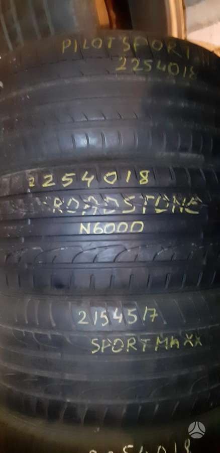 Falken , Hankook dirbam kasdien, summer 225/40 R18