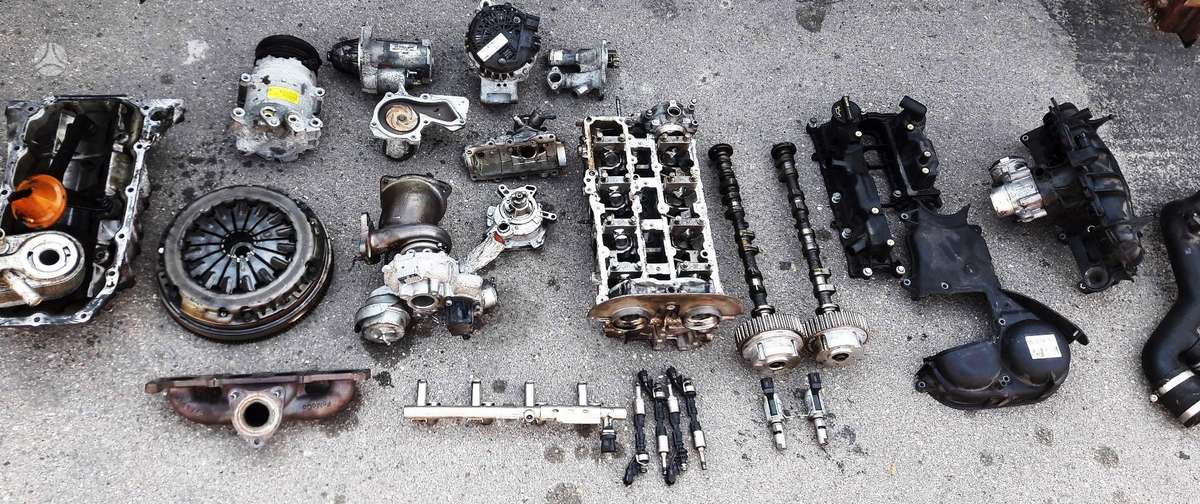 Ford Fusion, JTJA, variklio detalės