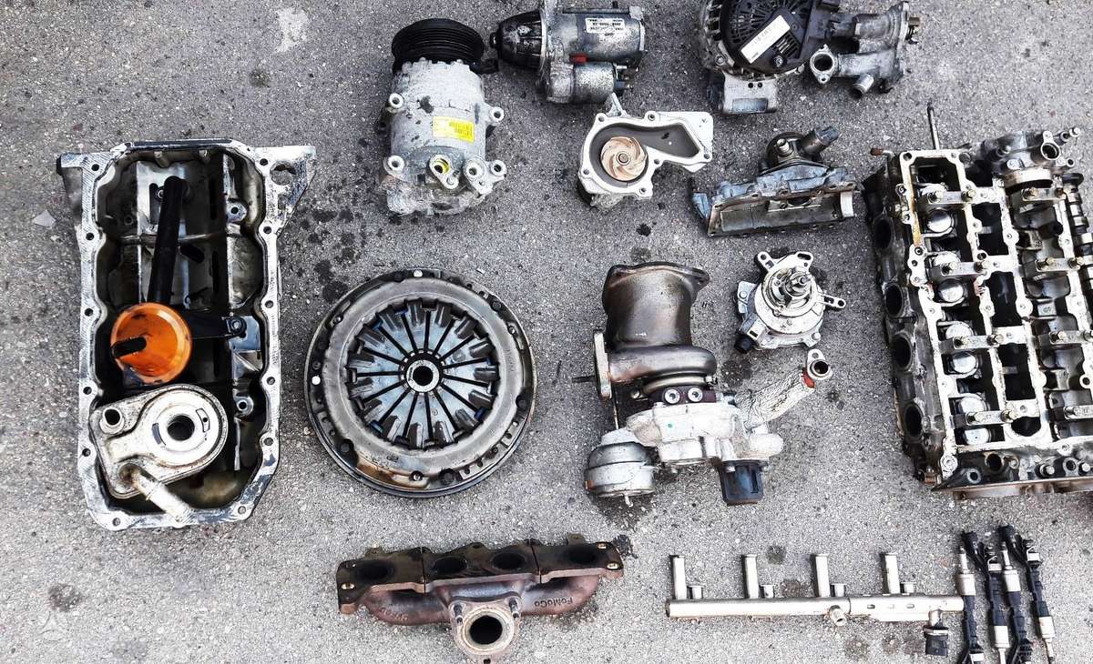 Ford Fusion, JTJA, variklio detalės