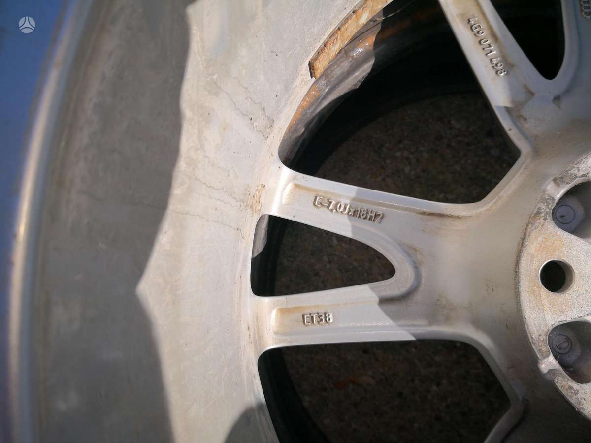 Audi, light alloy, R18