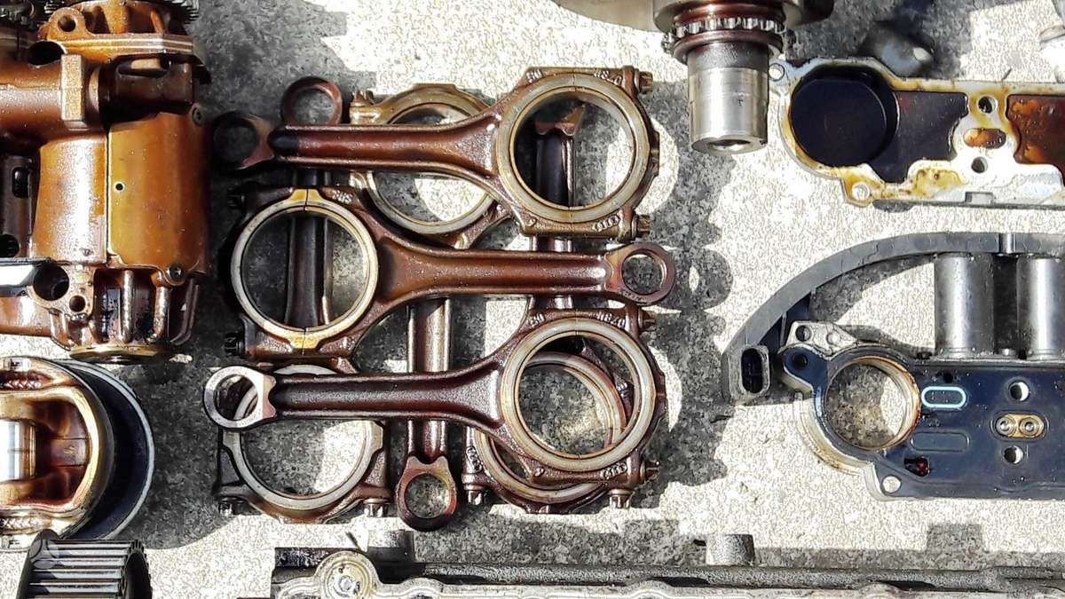Audi A8, ASN, dzinēja detaļas