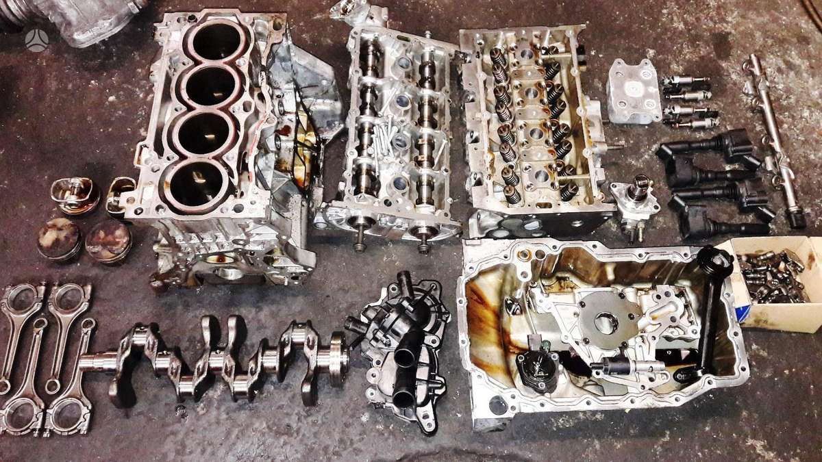 Skoda Fabia, CJZ, variklio detalės