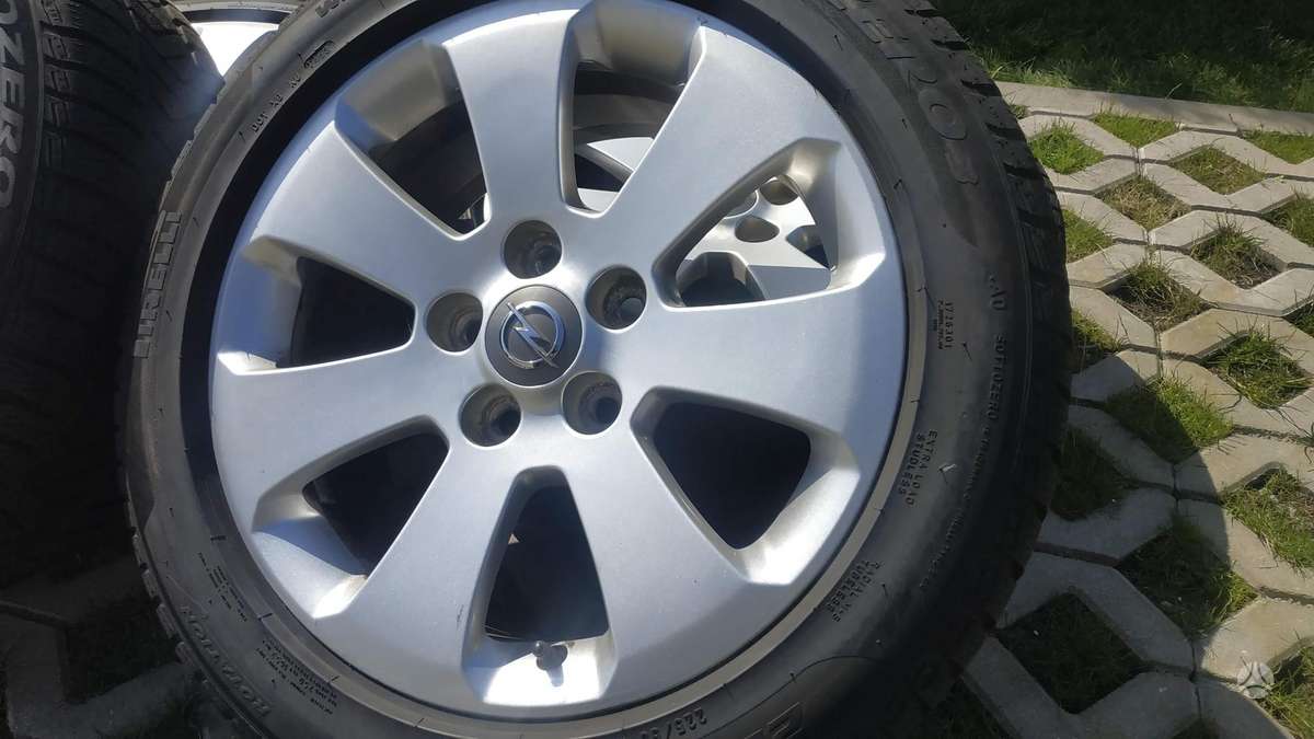 Opel, light alloy, R17
