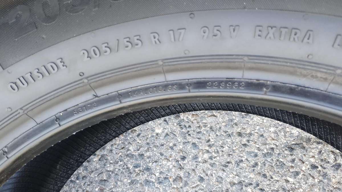 Continental, vasarinės 205/55 R17