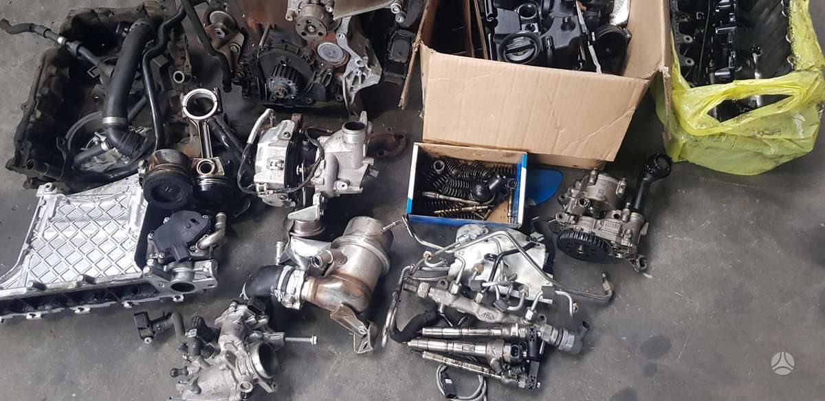 Volkswagen Passat variklio detalės