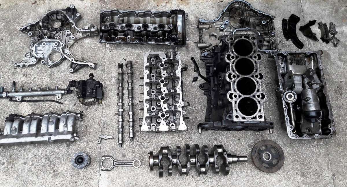 Hyundai i30, D4FB, variklio detalės