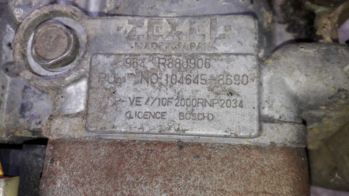 Mitsubishi L200, 2.5, детали двигателя