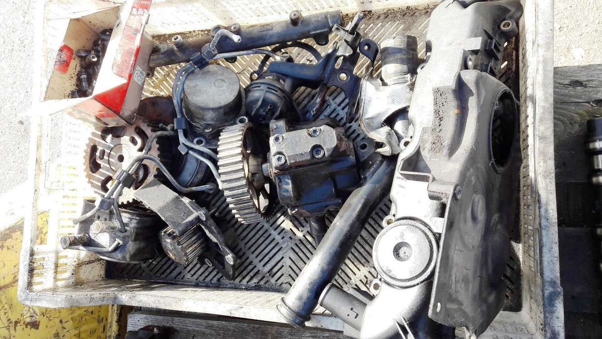 Peugeot 807, 4HW, детали двигателя