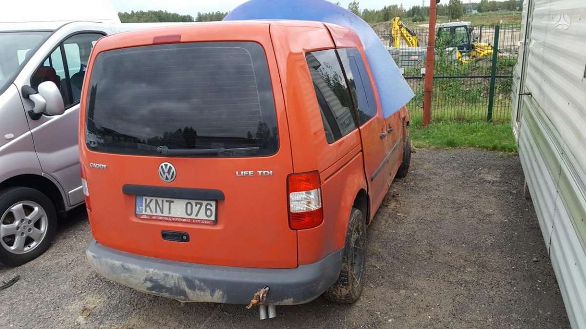Volkswagen Caddy rezerves daļās. Dalimis