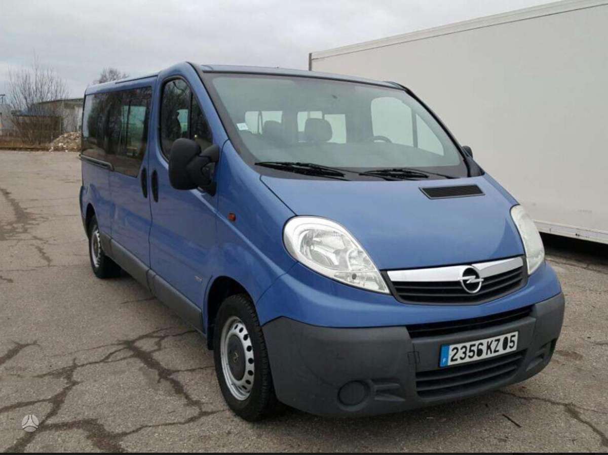 Opel Vivaro, pasažieru mikroautobuss