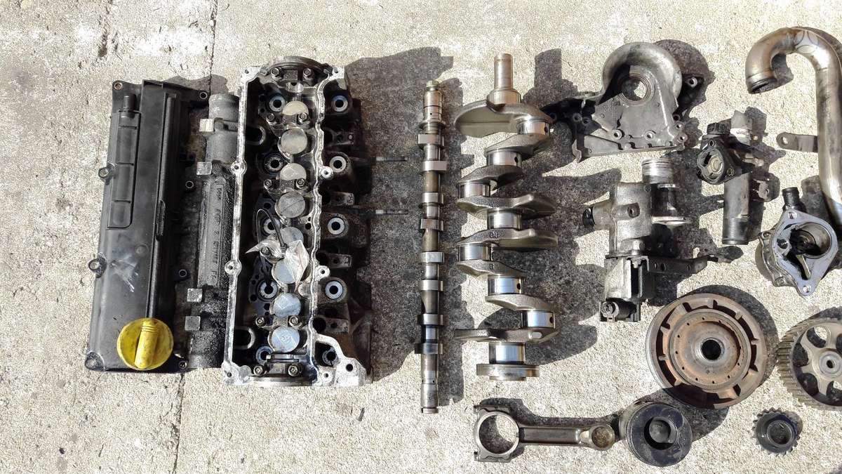 Renault Clio, K9K, variklio detalės