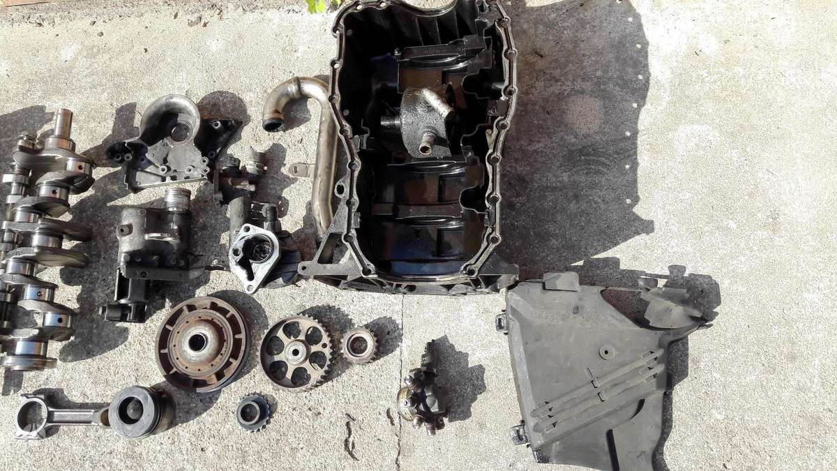 Renault Clio, K9K, детали двигателя
