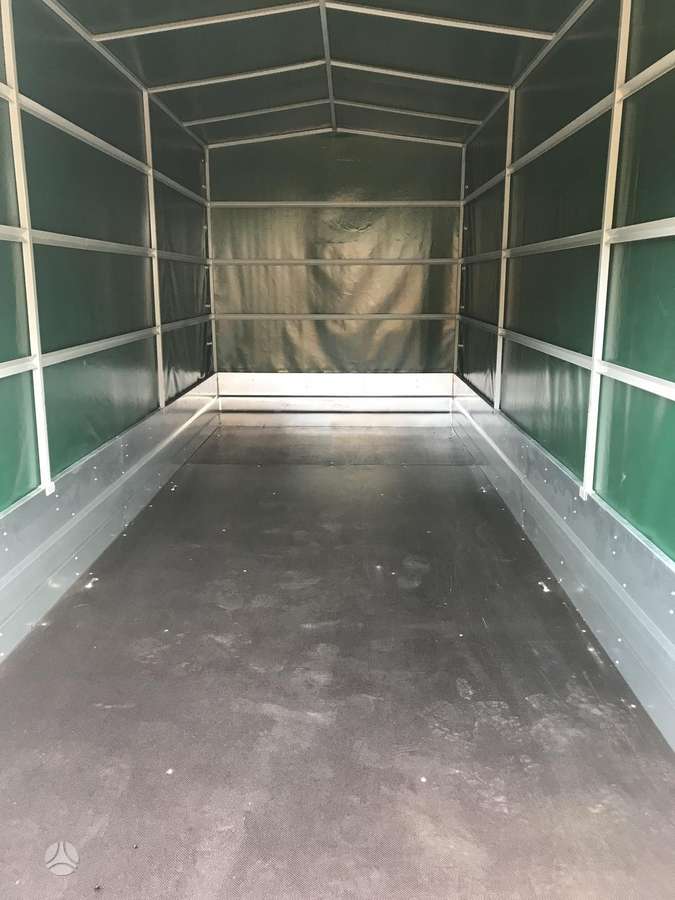 KTS Virinta, lingės, pastiprinta, passenger car trailers