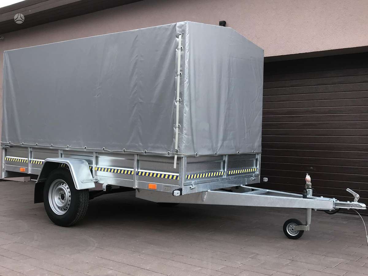 KTS Virinta, lingės, pastiprinta, passenger car trailers