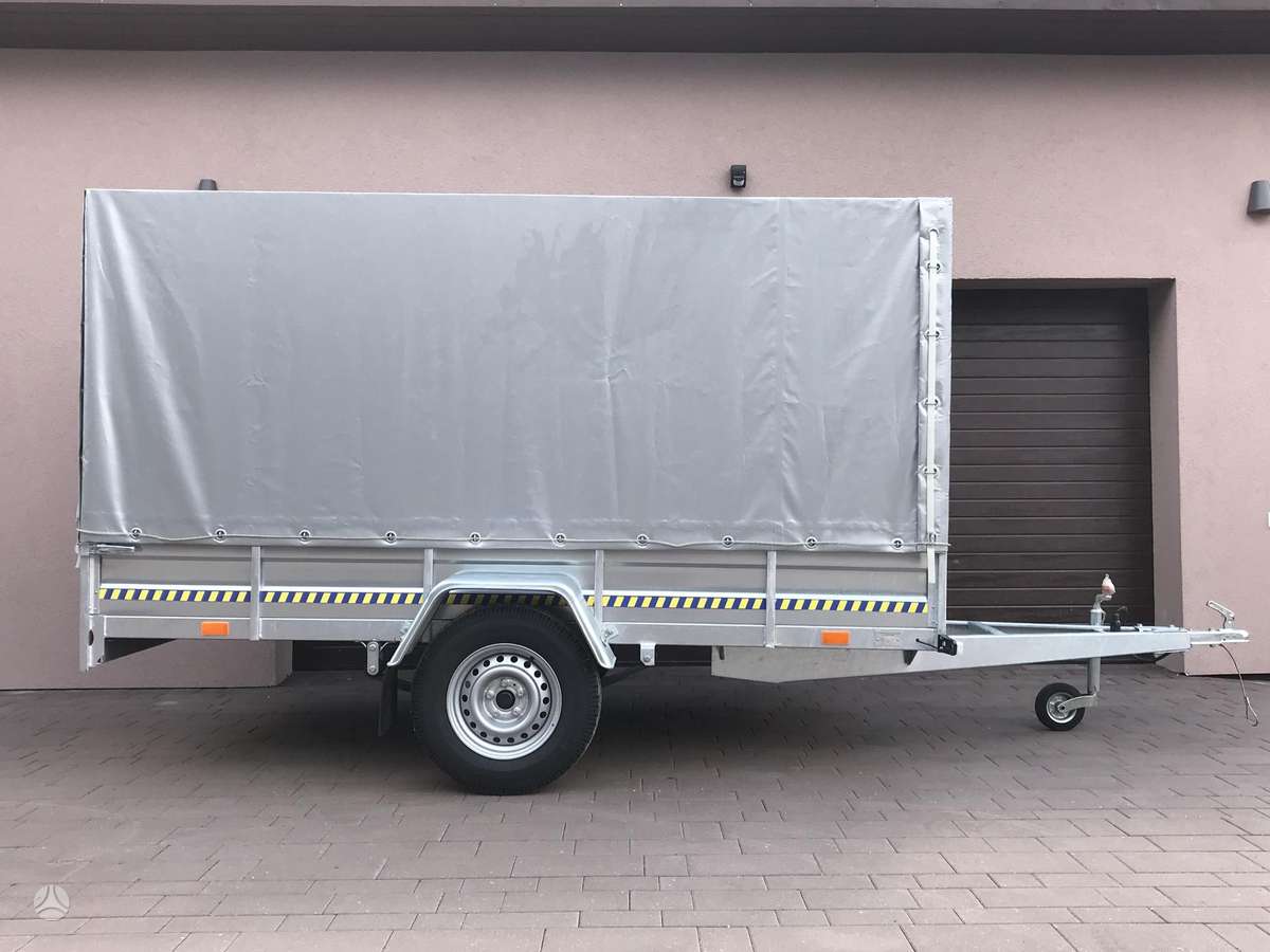 KTS Virinta, lingės, pastiprinta, passenger car trailers