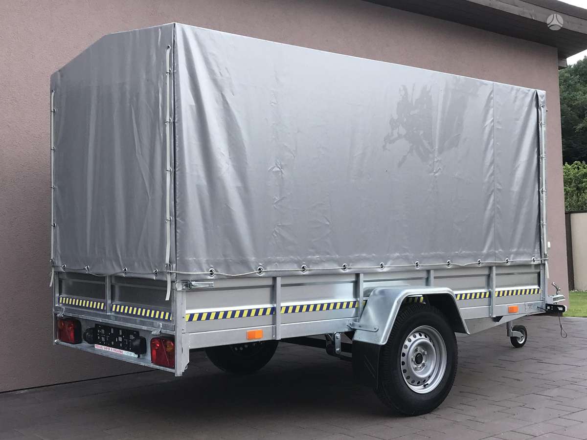 KTS Virinta, lingės, pastiprinta, passenger car trailers