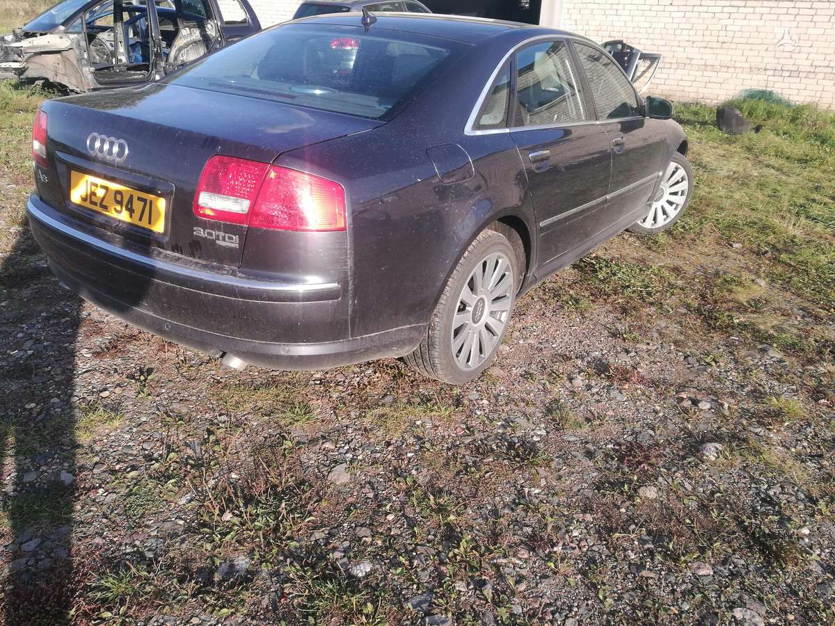 Audi A8 rezerves daļās