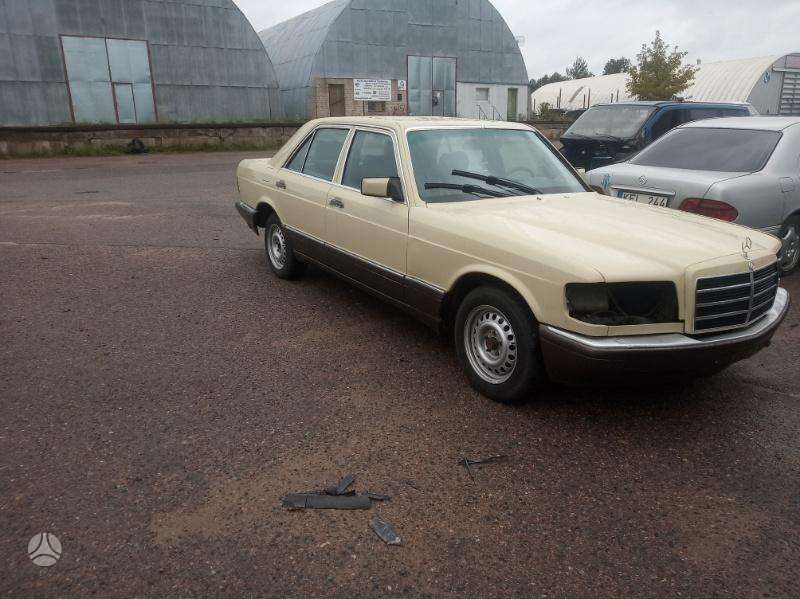 Mercedes-Benz S klasė по частям